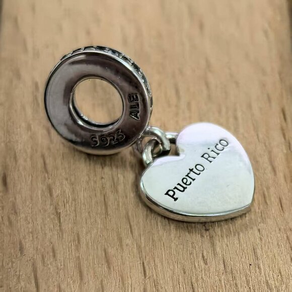 Pandora Puerto Rico Exclusive Charm, S925 Silver Bracelets - Picture 4 of 4